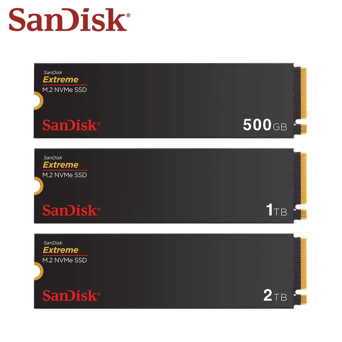 SanDisk SSD NVMe M2 2280 PCIe4.0 ָ Ʈ ̺, 500GB 1TB 2TB  ϵ ũ, PC , ִ 5150 Mb/s ϵ ̺